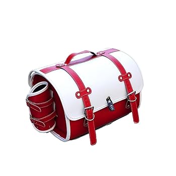新品未使用　Linkable スカラップパイピングトップス　ピンク Amazon | オートバイのトランク バイク リアボックス 33L トップ